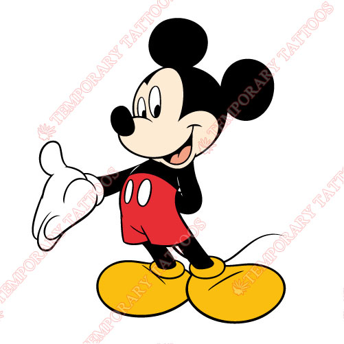 Mickey Mouse Customize Temporary Tattoos Stickers NO.817